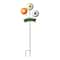 Glitzhome® 35.25" Halloween Metal "WELCOME" Spring Eyeballs Yard Stake